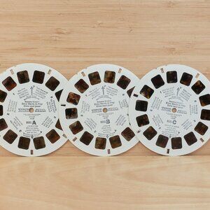 Vintage View-Master Reels / Sesame Street Elmo Wants to Play / Set of 3